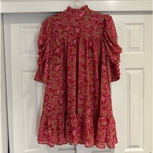 BooHoo Baby Doll Dress Size 10